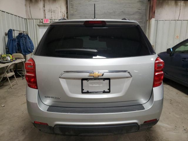 2GNALCEK3H1539047 - 2017 CHEVROLET EQUINOX LT SILVER photo 6