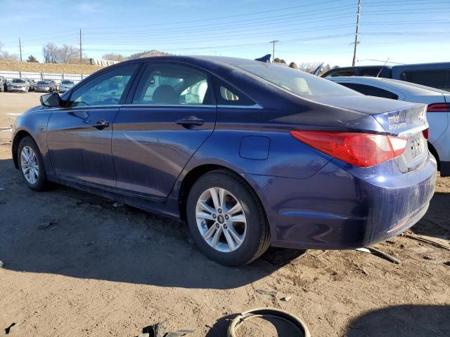 5NPEB4AC6BH024809 - 2011 HYUNDAI SONATA GLS BLUE photo 2