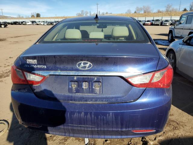 5NPEB4AC6BH024809 - 2011 HYUNDAI SONATA GLS BLUE photo 6