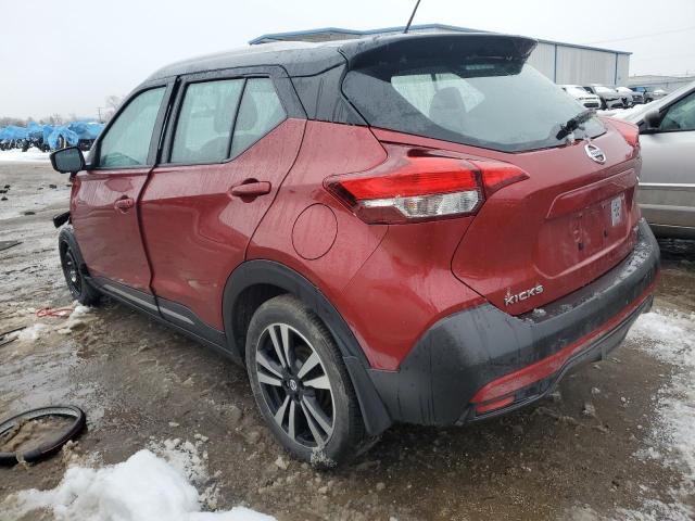 3N1CP5CU5KL565051 - 2019 NISSAN KICKS S RED photo 2