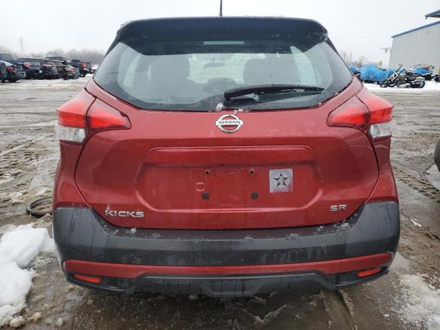 3N1CP5CU5KL565051 - 2019 NISSAN KICKS S RED photo 6