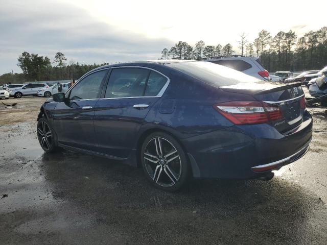 1HGCR2F53HA068981 - 2017 HONDA ACCORD SPORT BLUE photo 2