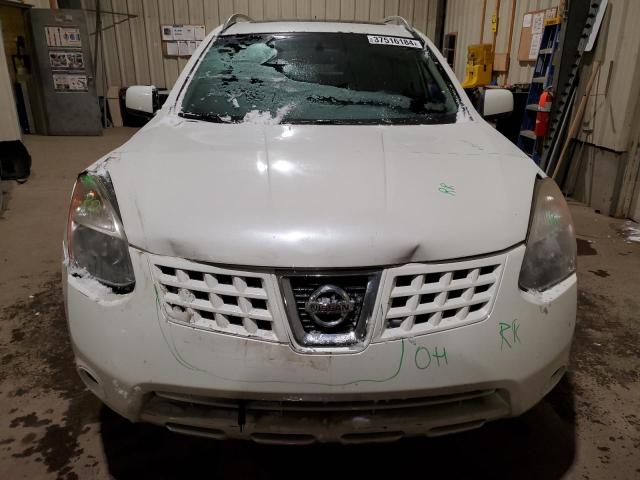 JN8AS5MV9AW116978 - 2010 NISSAN ROGUE S WHITE photo 5