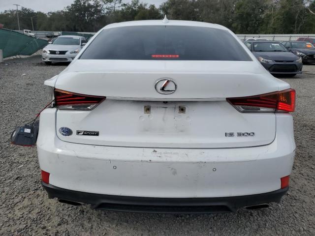 JTHBA1D24K5085016 - 2019 LEXUS IS 300 WHITE photo 6