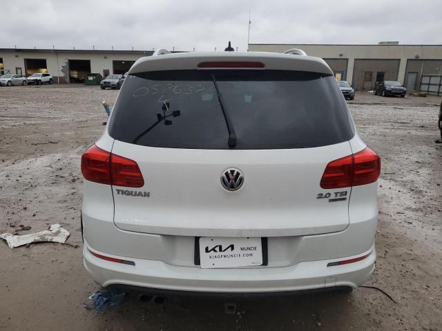 WVGBV7AX0FW057637 - 2015 VOLKSWAGEN TIGUAN S WHITE photo 6