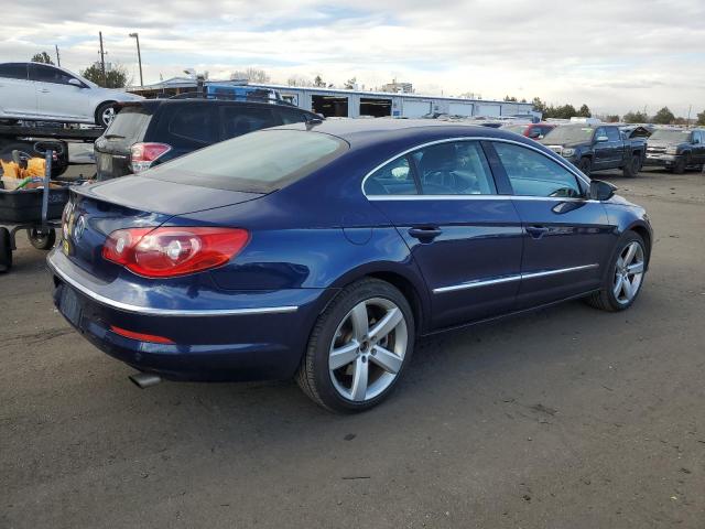 WVWGU73C39E533705 - 2009 VOLKSWAGEN CC VR6 4MOTION BLUE photo 3