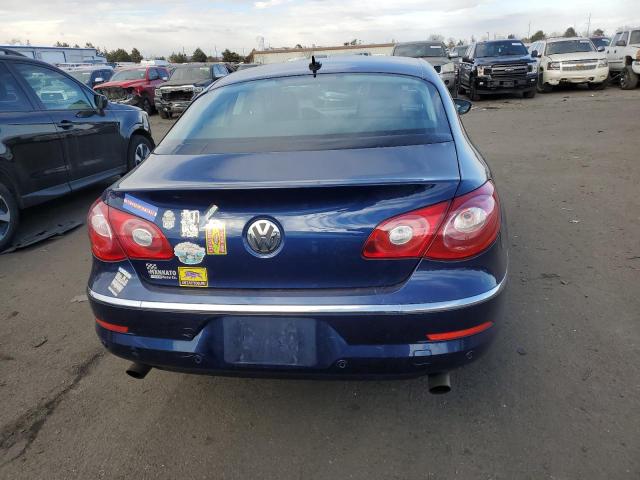 WVWGU73C39E533705 - 2009 VOLKSWAGEN CC VR6 4MOTION BLUE photo 6