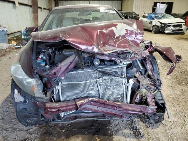 1HGCP36899A032316 - 2009 HONDA ACCORD EXL BURGUNDY photo 5