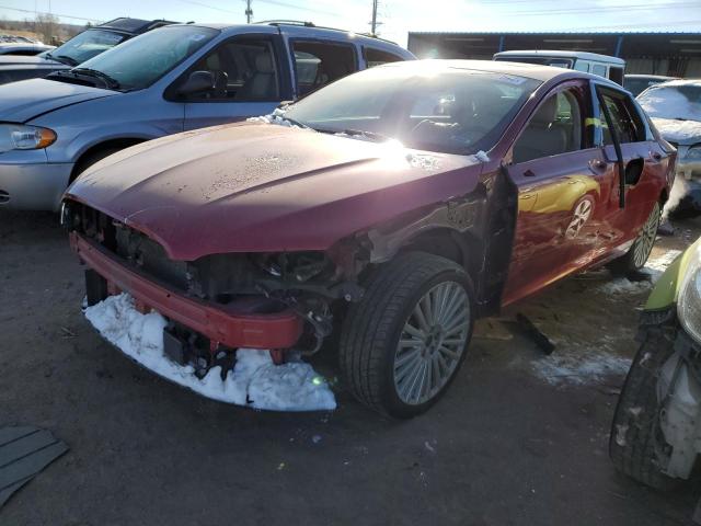 3LN6L5F91HR650158 - 2017 LINCOLN MKZ RESERVE წითელი ფოტო 1