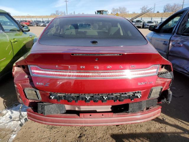 3LN6L5F91HR650158 - 2017 LINCOLN MKZ RESERVE RED photo 6