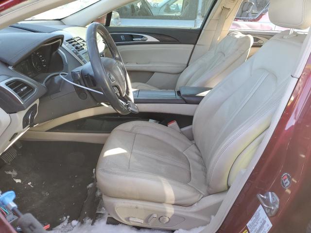 3LN6L5F91HR650158 - 2017 LINCOLN MKZ RESERVE წითელი ფოტო 7