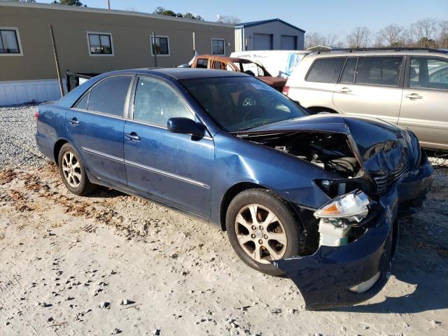 4T1BF30K65U106359 - 2005 TOYOTA CAMRY LE BLUE photo 4