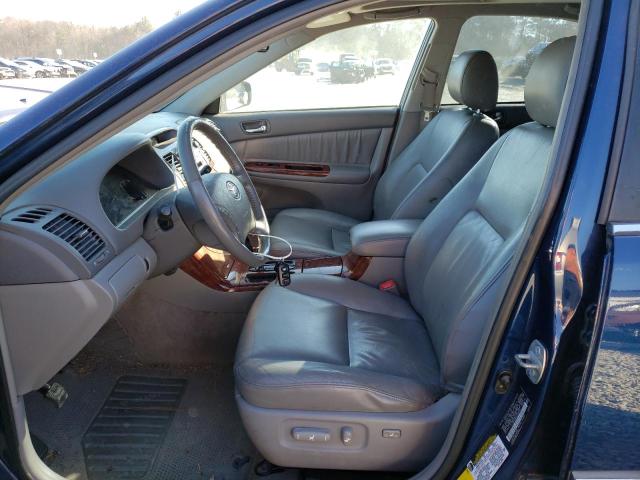 4T1BF30K65U106359 - 2005 TOYOTA CAMRY LE BLUE photo 7