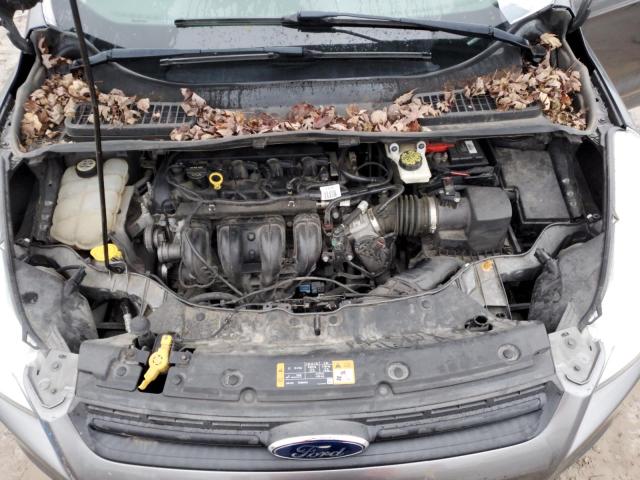 1FMCU0F73EUA06988 - 2014 FORD ESCAPE S GRAY photo 12