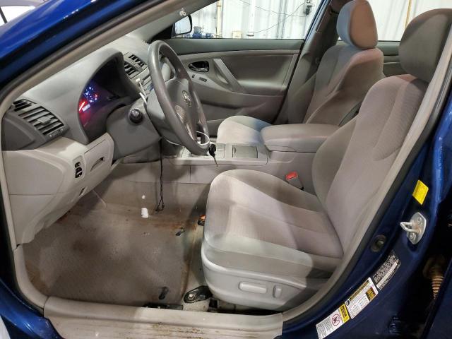 4T1BF3EK2BU670210 - 2011 TOYOTA CAMRY BASE BLUE photo 7