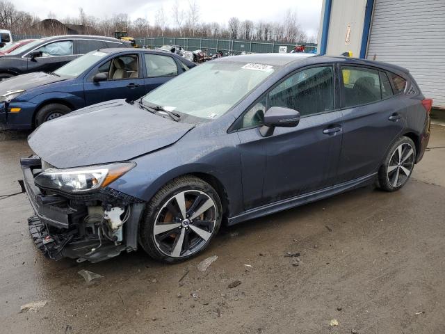 4S3GTAK67H1746285 - 2017 SUBARU IMPREZA SPORT GRAY photo 1