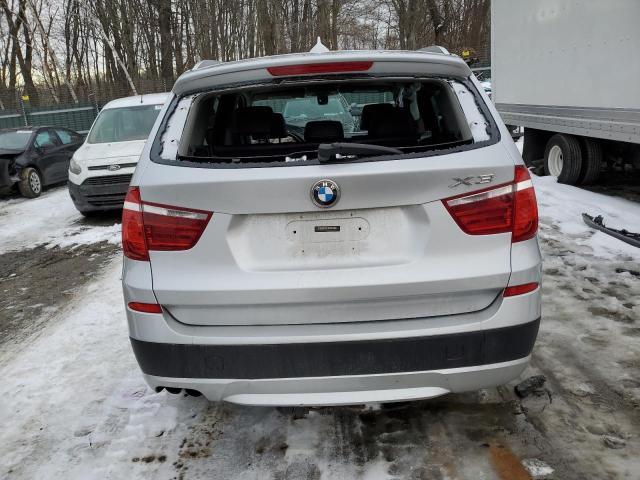 5UXWX5C55BLW14374 - 2011 BMW X3 XDRIVE28I SILVER photo 6