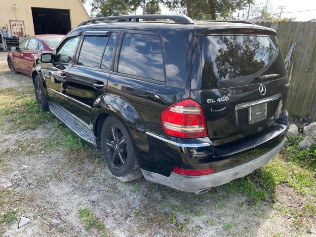 4JGBF71E77A124129 - 2007 MERCEDES-BENZ GL 450 4MATIC BLACK photo 3