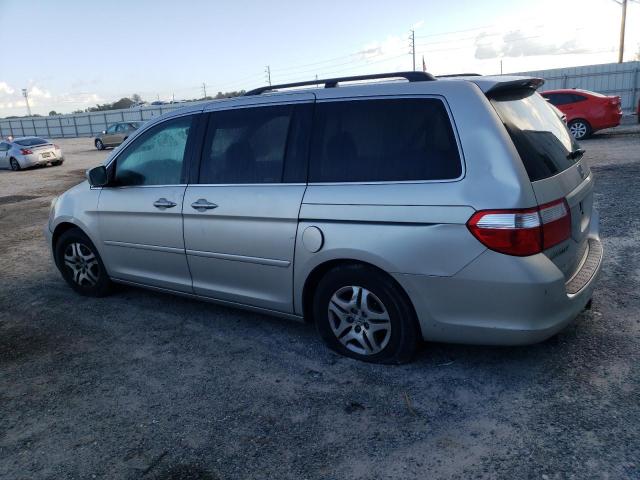 5FNRL38486B048976 - 2006 HONDA ODYSSEY EX SILVER photo 2