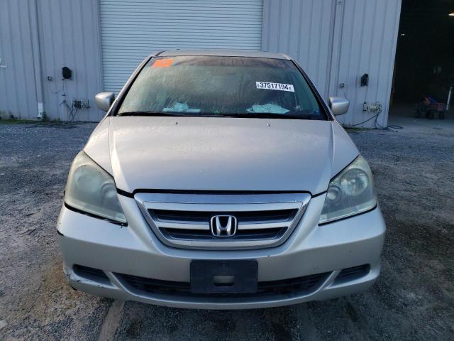 5FNRL38486B048976 - 2006 HONDA ODYSSEY EX SILVER photo 5