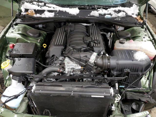 2C3CDZFJ4PH625663 - 2023 DODGE CHALLENGER R/T SCAT PACK GREEN photo 11