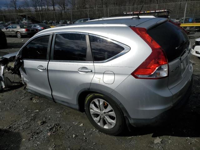 2HKRM3H76DH506732 - 2013 HONDA CR-V EXL SILVER photo 2