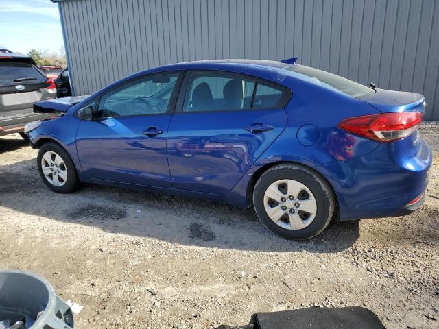 3KPFL4A78JE178784 - 2018 KIA FORTE LX BLUE photo 2