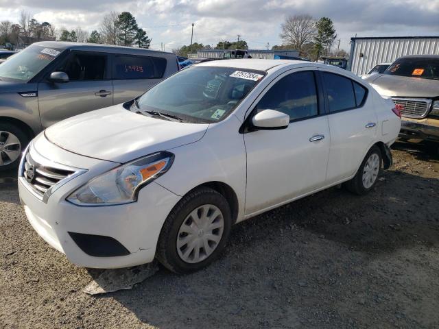 3N1CN7AP9JL803027 - 2018 NISSAN VERSA S WHITE photo 1