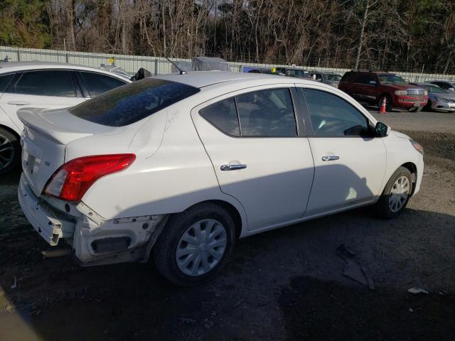 3N1CN7AP9JL803027 - 2018 NISSAN VERSA S WHITE photo 3