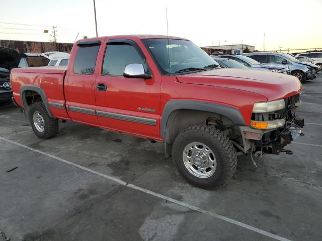 1GCHK29U42E199607 - 2002 CHEVROLET SILVERADO K2500 HEAVY DUTY RED photo 4