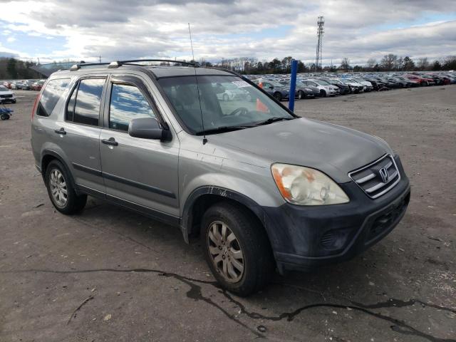 JHLRD688X6C012692 - 2006 HONDA CR-V EX GRAY photo 4