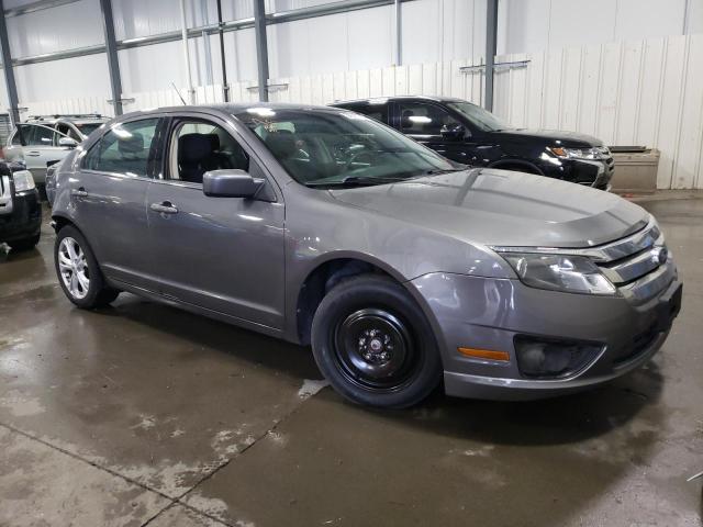 3FAHP0HGXCR333252 - 2012 FORD FUSION SE GRAY photo 4