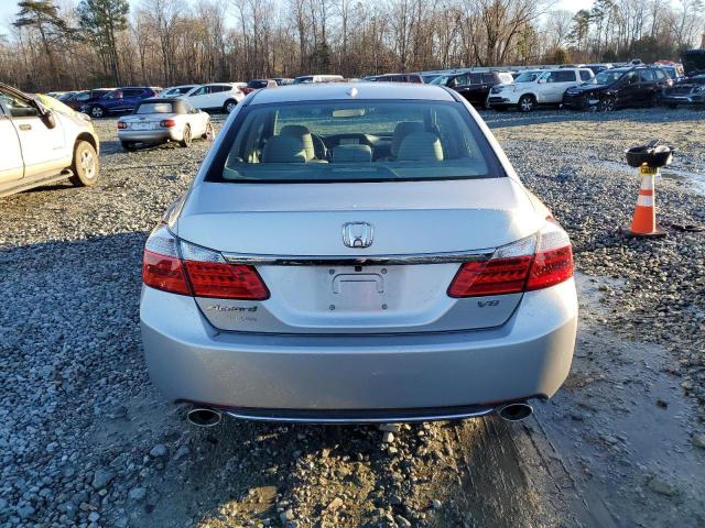 1HGCR3F86EA028261 - 2014 HONDA ACCORD EXL SILVER photo 6