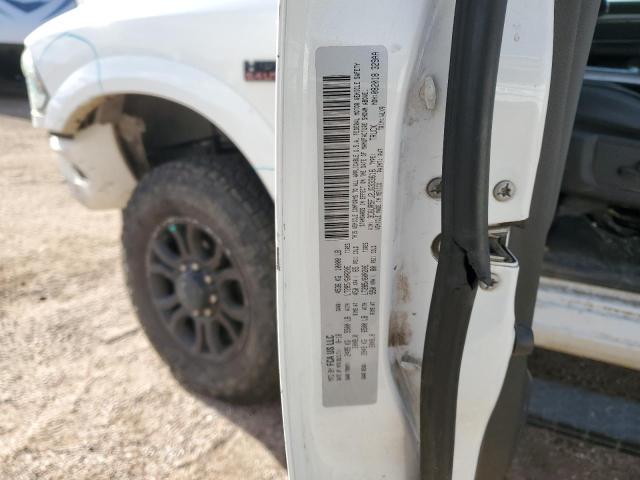 3C6UR5FJ2JG333616 - 2018 RAM 2500 LARAMIE WHITE photo 12