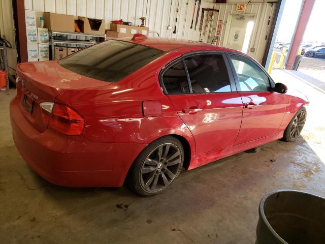 WBAVC53597FZ78115 - 2007 BMW 3 SERIES I SULEV RED photo 3