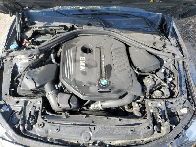 WBA4P1C58HK522320 - 2017 BMW 440I GRAY photo 11