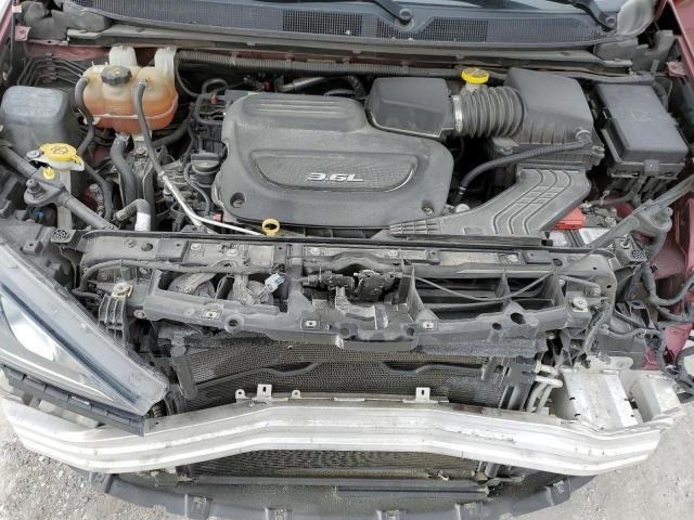 2C4RC1BG1HR719936 - 2017 CHRYSLER PACIFICA TOURING L RED photo 12