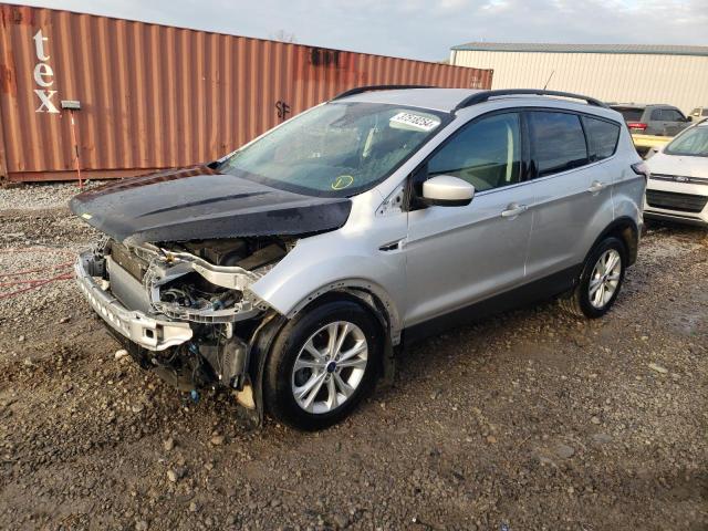 1FMCU0GD8JUB81557 - 2018 FORD ESCAPE SE SILVER photo 1