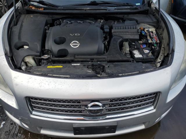 1N4AA5AP4AC815267 - 2010 NISSAN MAXIMA S SILVER photo 11