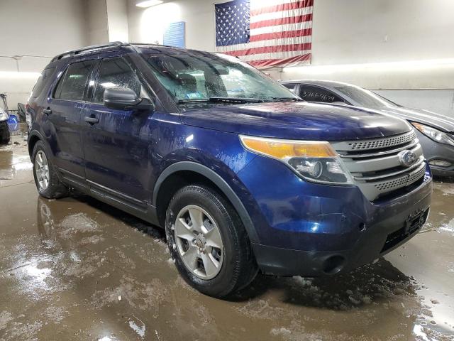 1FMHK7B85BGA76201 - 2011 FORD EXPLORER BLUE photo 4