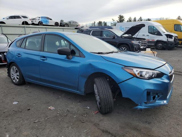 4S3GTAA65K1720924 - 2019 SUBARU IMPREZA BLUE photo 4