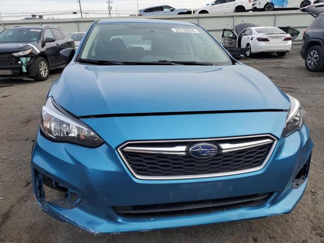 4S3GTAA65K1720924 - 2019 SUBARU IMPREZA BLUE photo 5