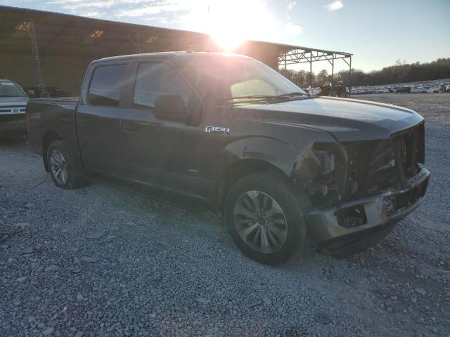 1FTEW1CP4HKE32674 - 2017 FORD F150 SUPERCREW GRAY photo 4