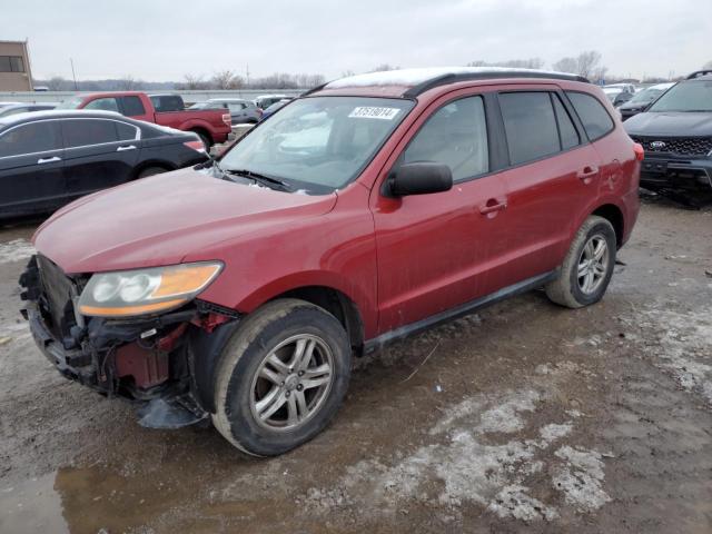 5NMSG3ABXAH361677 - 2010 HYUNDAI SANTA FE GLS RED photo 1