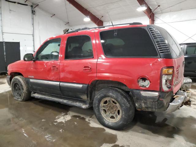 1GKEK13T71J153521 - 2001 GMC YUKON RED photo 2