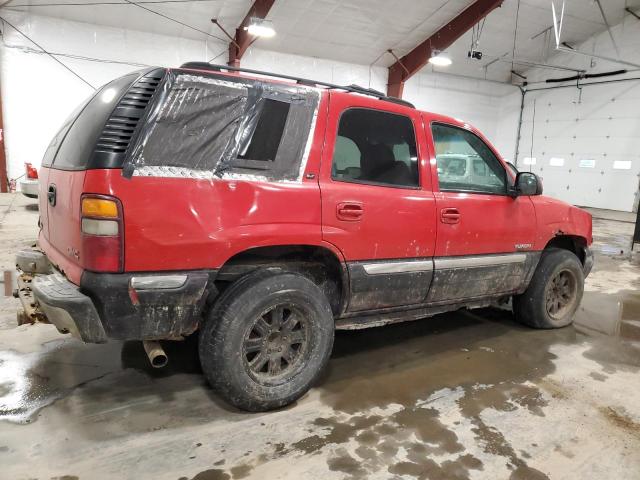 1GKEK13T71J153521 - 2001 GMC YUKON RED photo 3