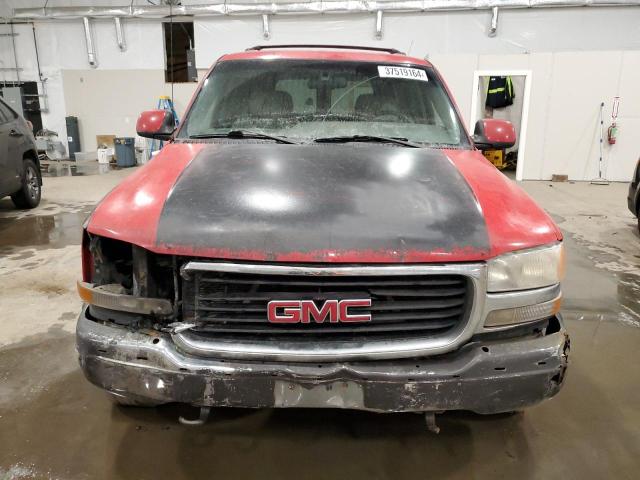 1GKEK13T71J153521 - 2001 GMC YUKON RED photo 5