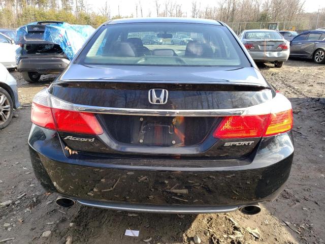 1HGCR2F57DA005229 - 2013 HONDA ACCORD SPORT BLACK photo 6