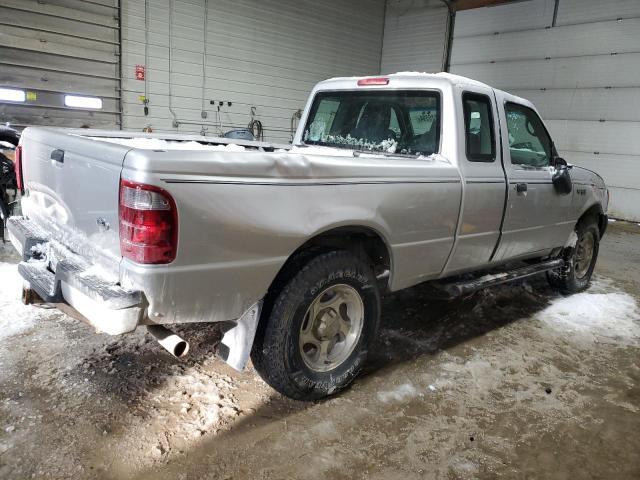 1FTYR15E94PA16682 - 2004 FORD RANGER SUPER CAB SILVER photo 3