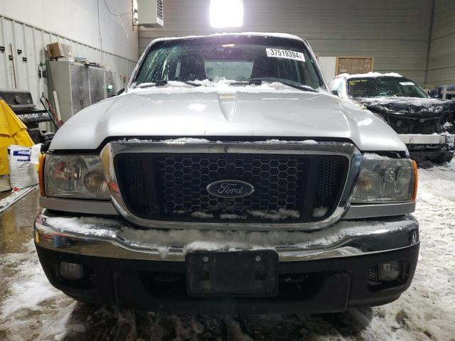 1FTYR15E94PA16682 - 2004 FORD RANGER SUPER CAB SILVER photo 5